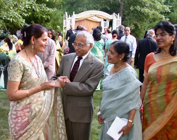 Sheena & Joe's wedding, Sharma's residence, Webster, MA - Sep 2004
