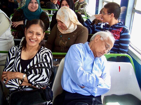 Egypt tour, Ismailia, Egypt - Feb 2010
