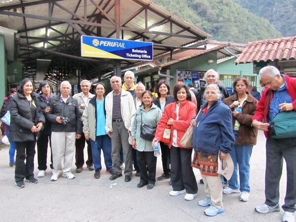 PeruRail train station, Ollantaytambo, Peru - Jun 2011