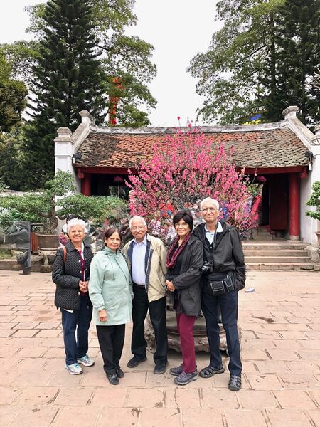 Vietnam trip, Temple of Literature, Hanoi, Vietnam - Feb 2018