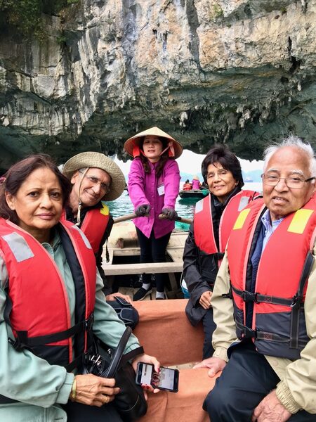 Ha Long Bay cruise, Ha Long Bay, Vietnam - Feb 2018