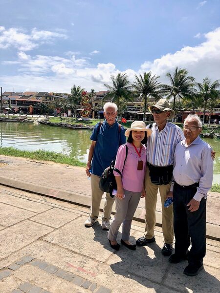 Vietnam trip, Thu Bon River, Hoi An Ancient Town, Vietnam - Feb 2018