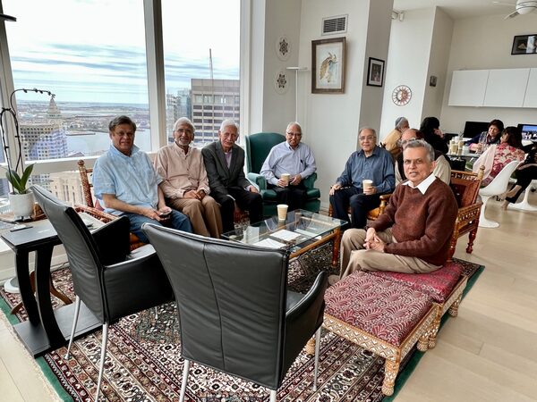 Get-together, Bhawan residence, Millennium Tower, Boston, MA - Apr 2022