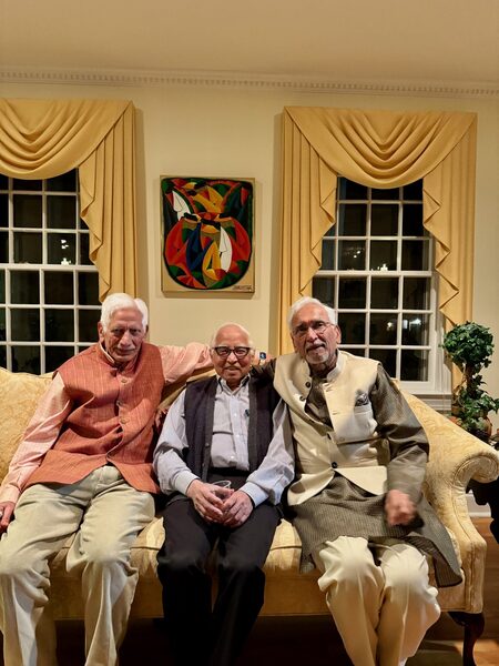 Dinner at Poonam & Amar Gupta's residence, Newton Highlands, MA - Oct 2024